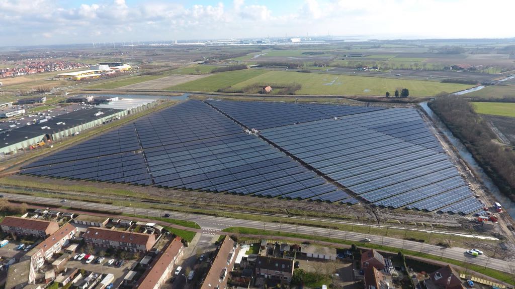 Solar panel cleaning