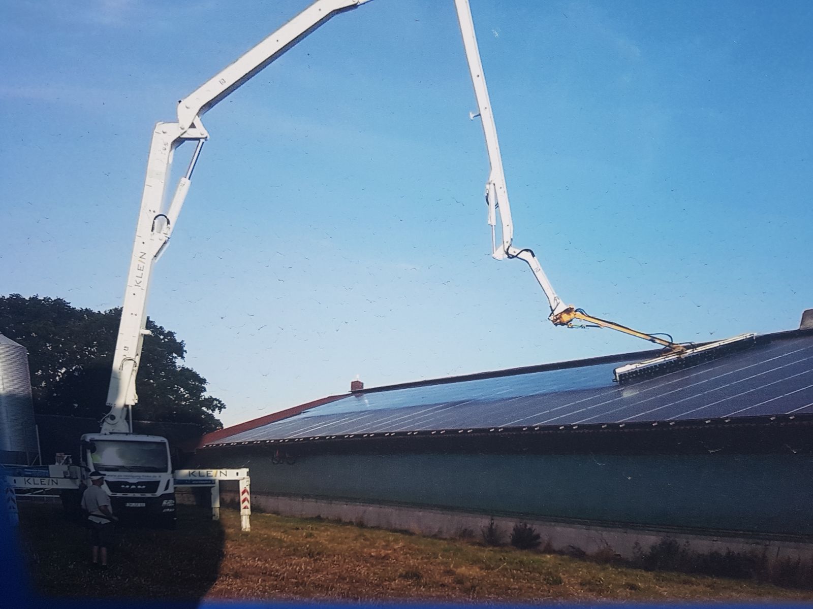 Solar panel cleaning